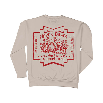 Sendero Provisions Co. Shootin' Hand Salud Sweatshirt
