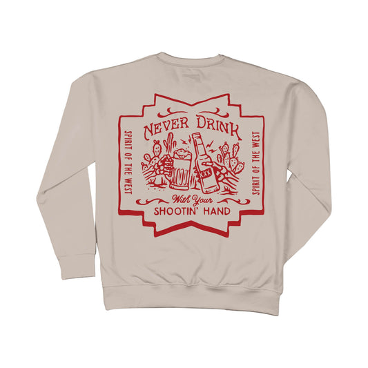 Sendero Provisions Co. Shootin' Hand Salud Sweatshirt