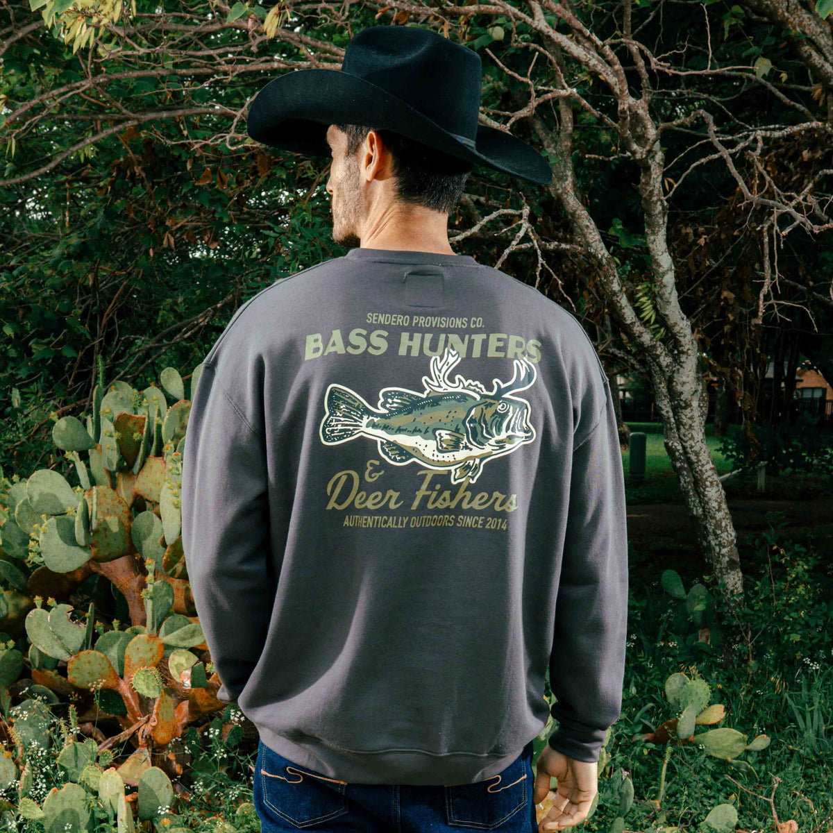 Sendero Provisions Co. Deer Fishers Sweatshirt