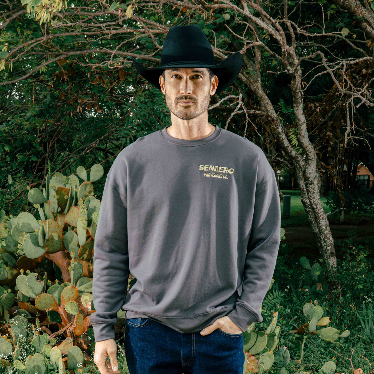 Sendero Provisions Co. Deer Fishers Sweatshirt