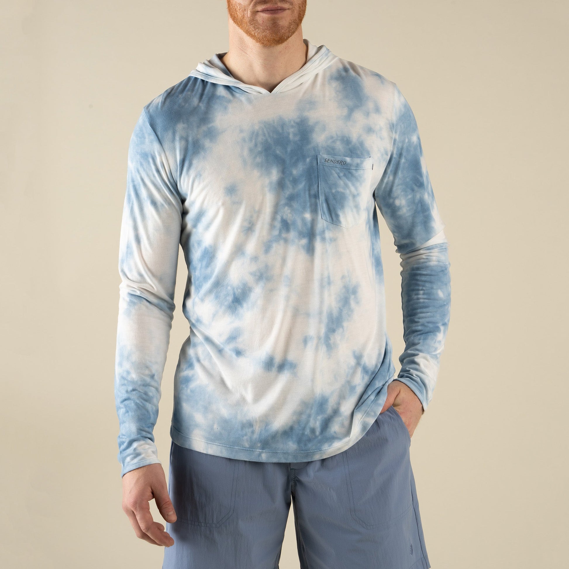 Sendero Provisions Co. Yucatan Bamboo Hoodie Tech Long Sleeve Shirt