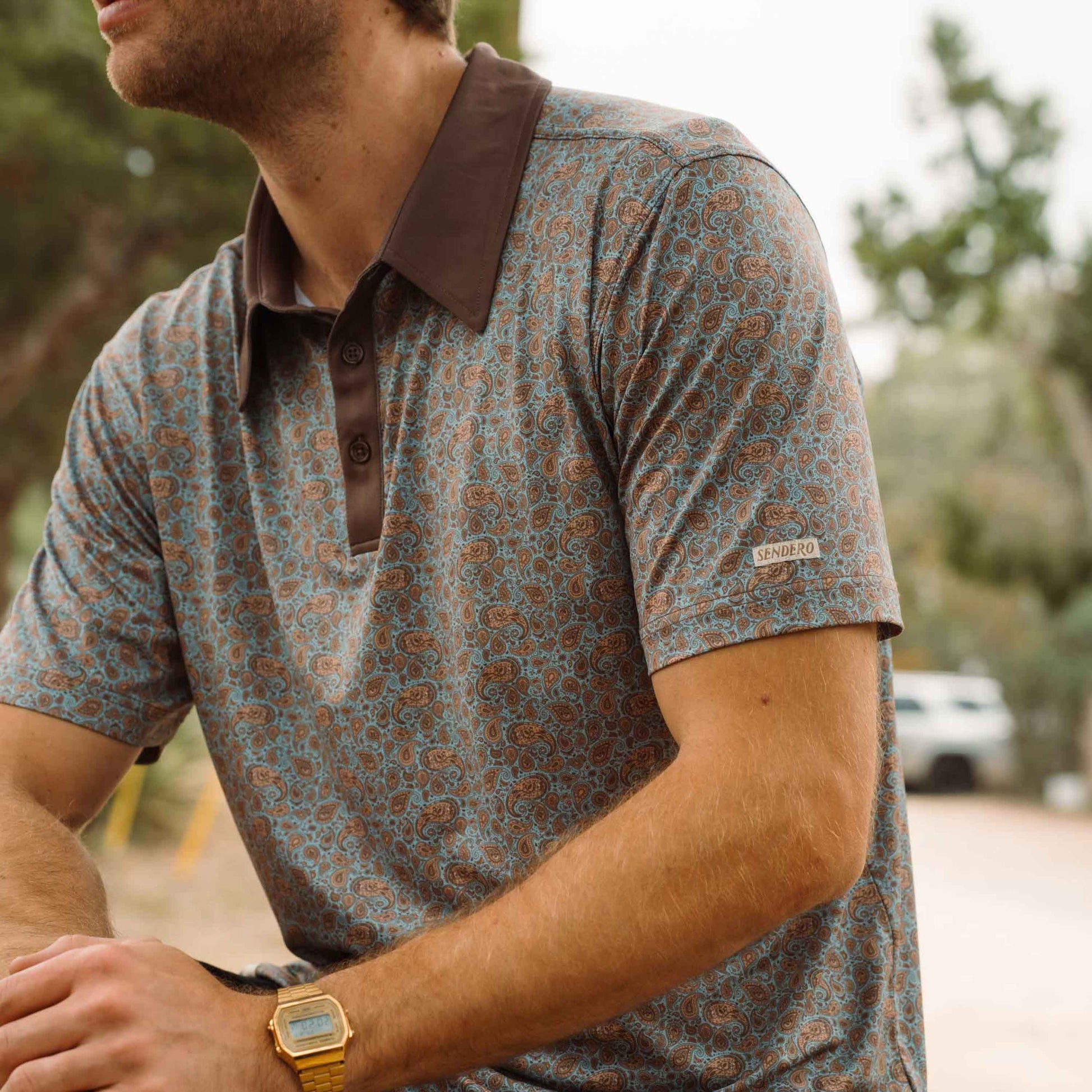 Sendero Provisions Co. High Noon Performance Polo