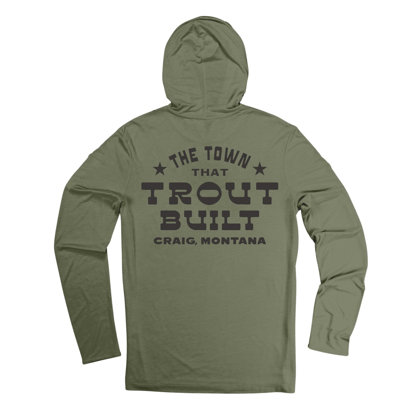 Sendero Provisions Co. Trout Built Yucatan Bamboo Hoodie Tech Long Sleeve Shirt