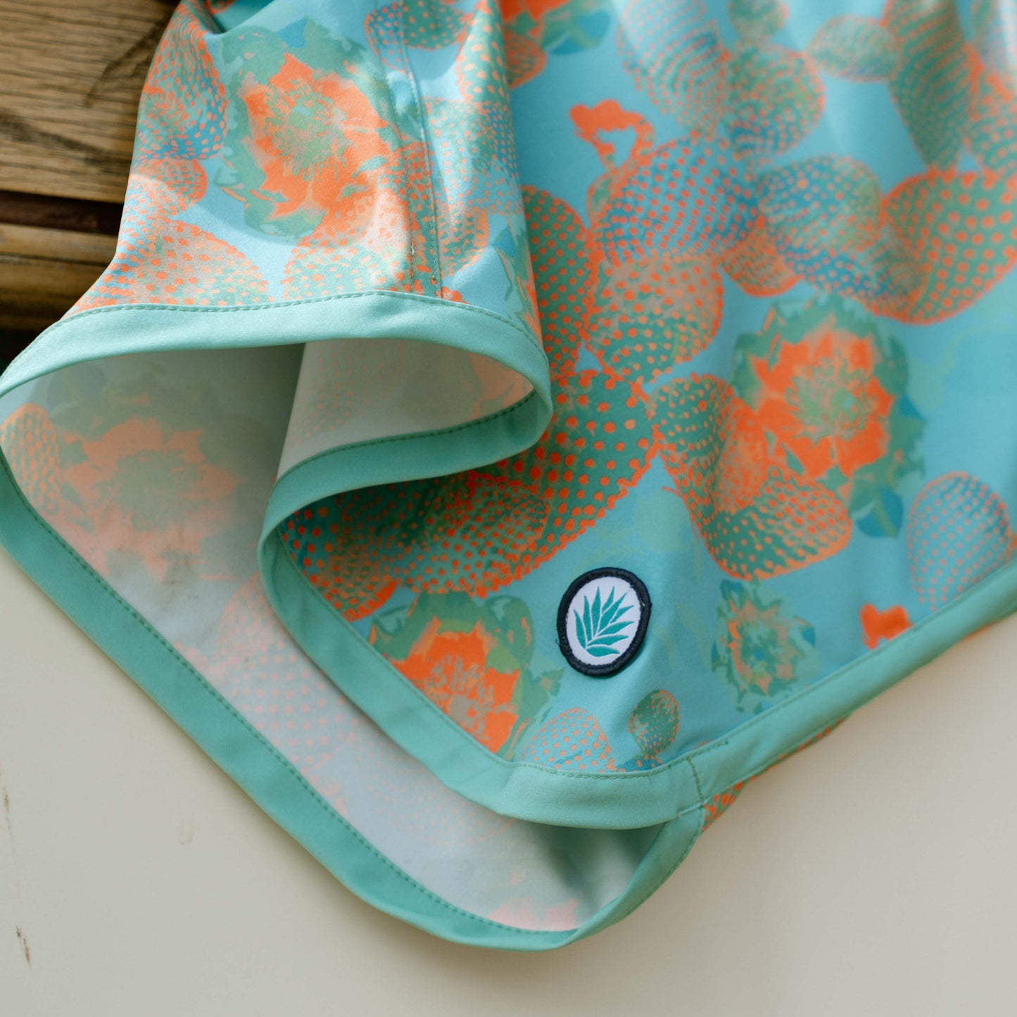 Sendero Provisions Co. Point Bar Boardshort - Nopal Cosmico - Verde Vivo