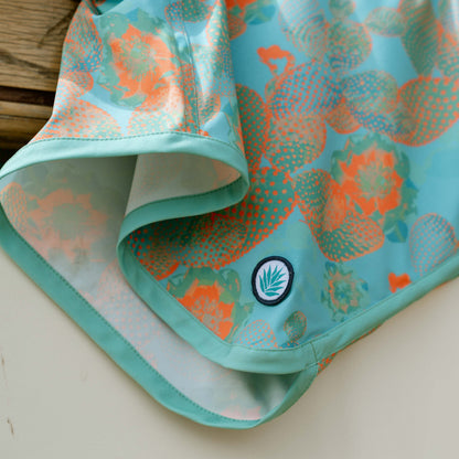 Sendero Provisions Co. Point Bar Boardshort - Nopal Cosmico - Verde Vivo