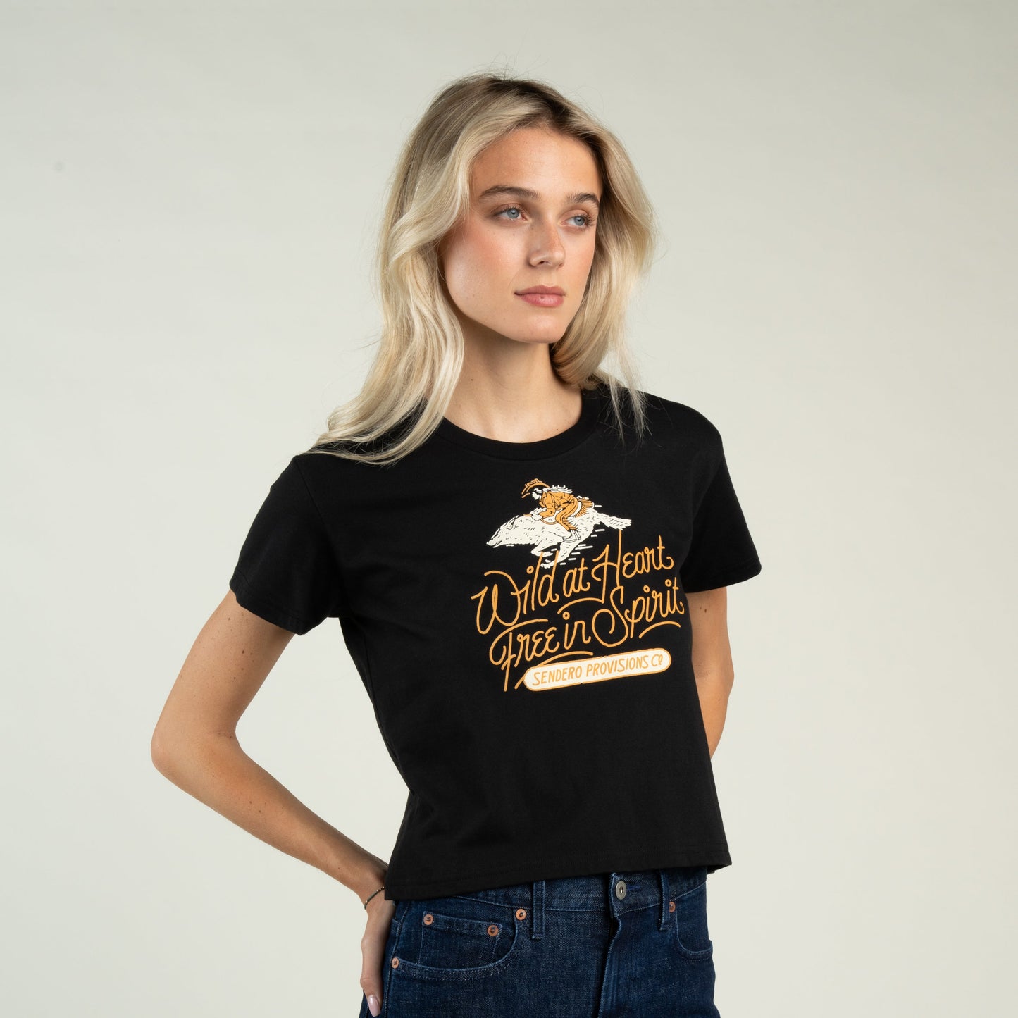 Sendero Provisions Co. Wild At Heart Boxy Tee