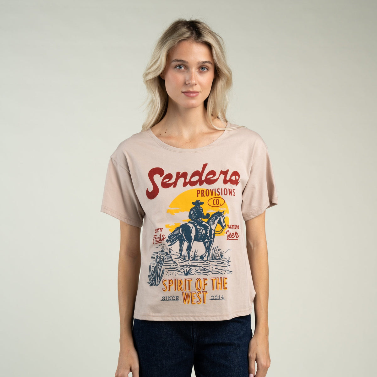 Sendero Provisions Co. Dusty Trails Basic Tee