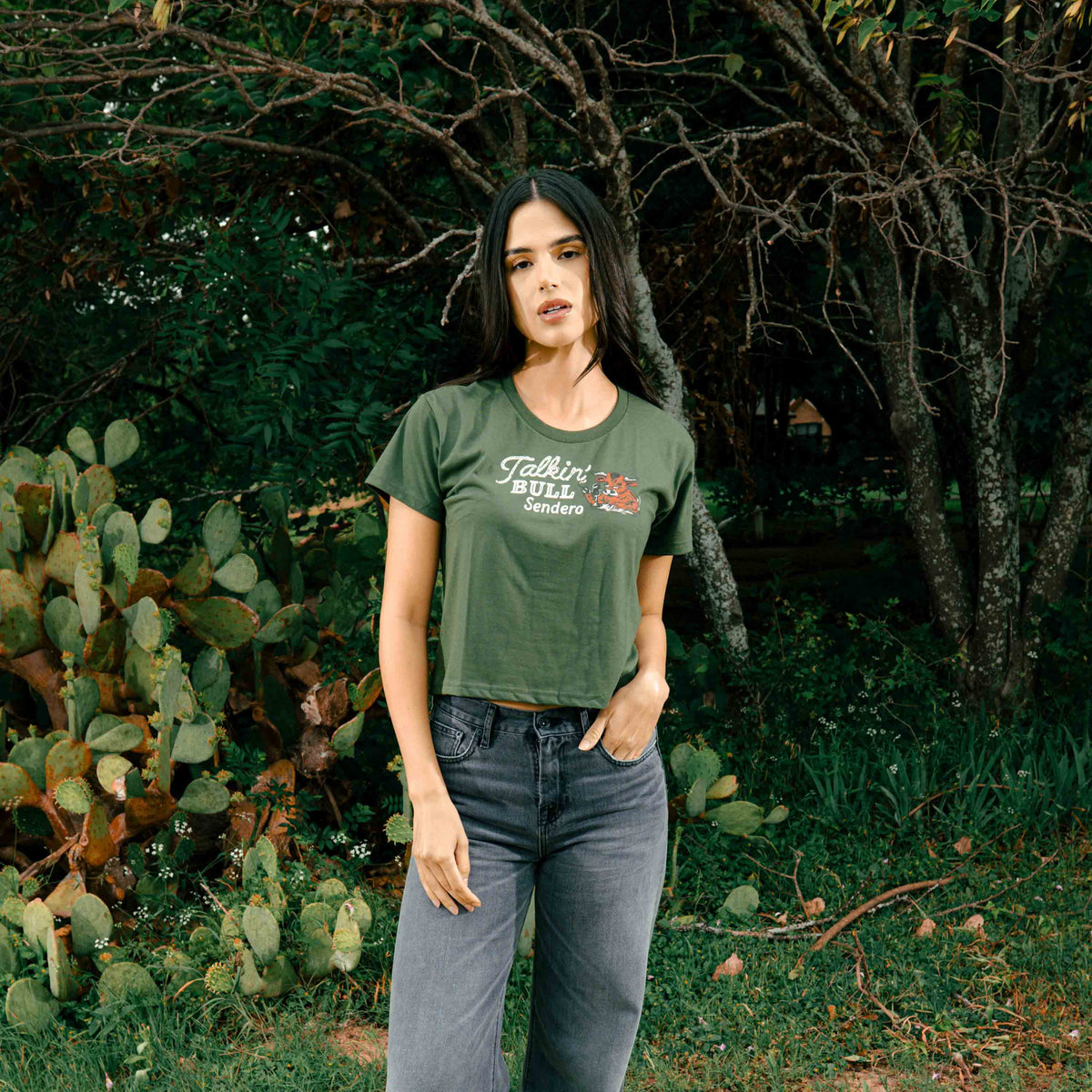 Sendero Provisions Co. Talkin' Bull Boxy Tee