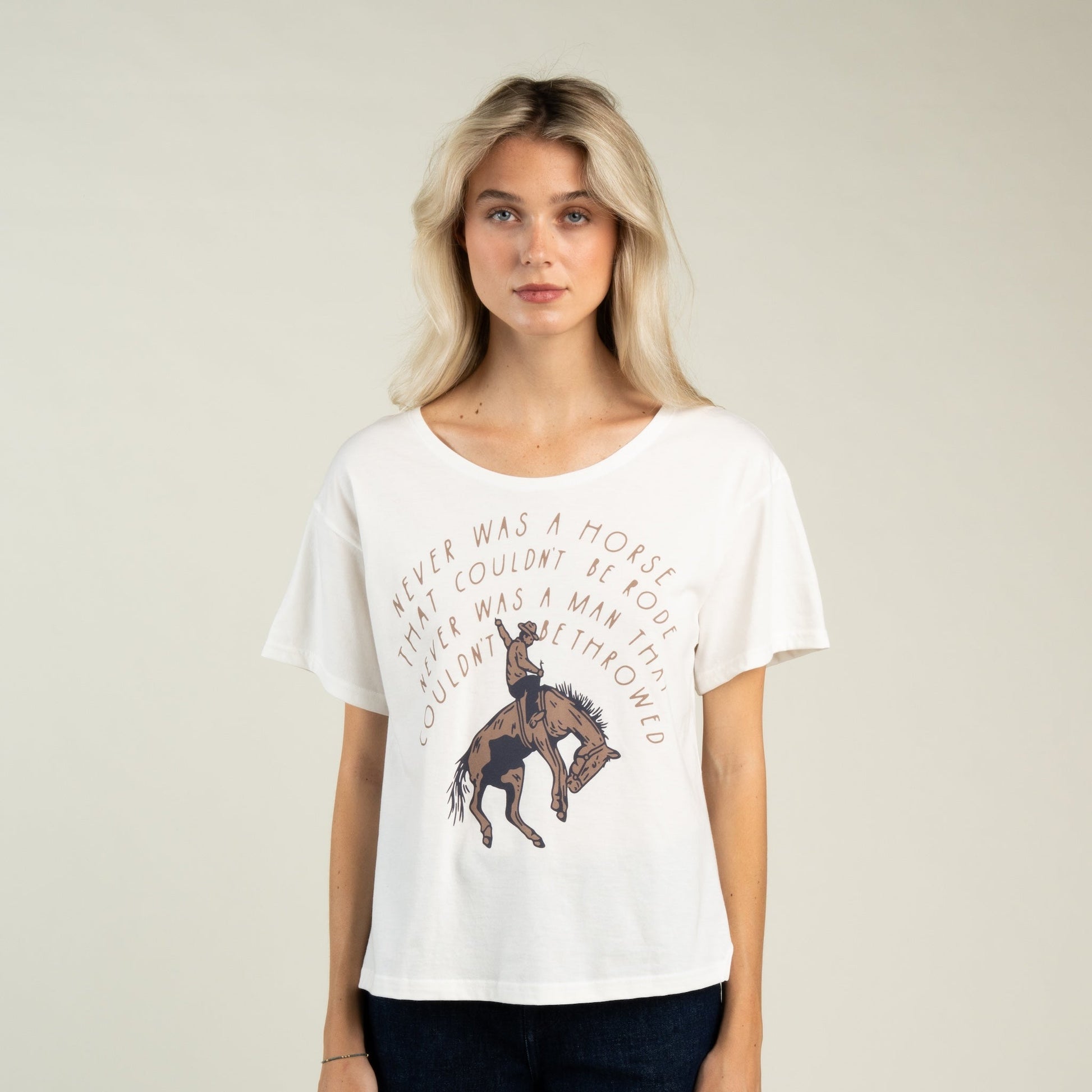 Sendero Provisions Co. Never Was A Horse Basic Tee