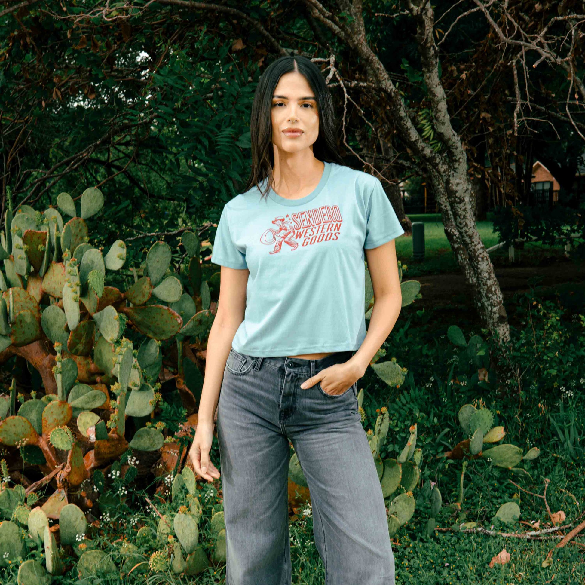 Sendero Provisions Co. Western Goods Boxy Tee