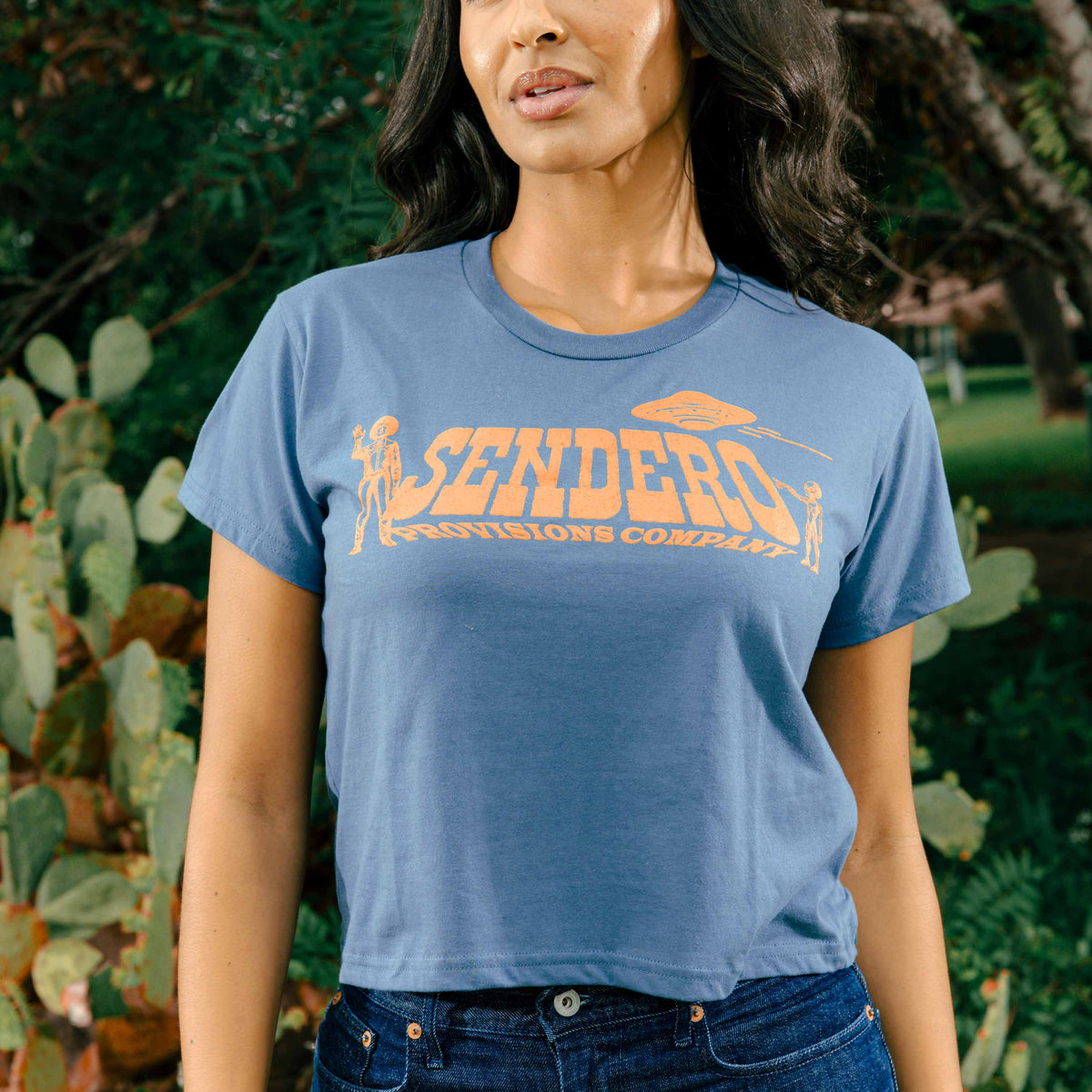 Sendero Provisions Co. Cowboy Lift Off Boxy Tee