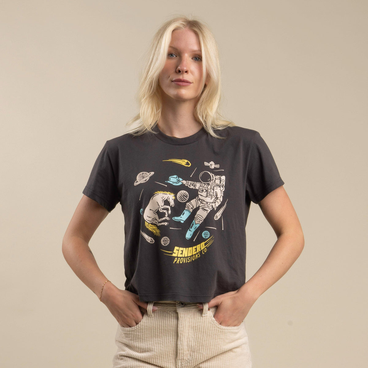 Sendero Provisions Co. To Space Boxy Tee