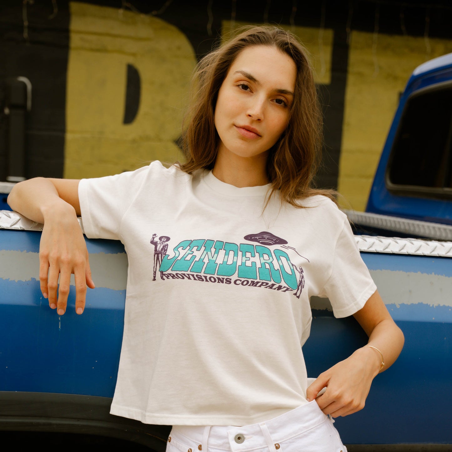 Sendero Provisions Co. Cowboy Lift Off Boxy Tee