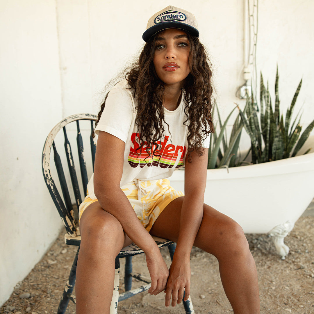 Sendero Provisions Co. Retro Logo Boxy Tee