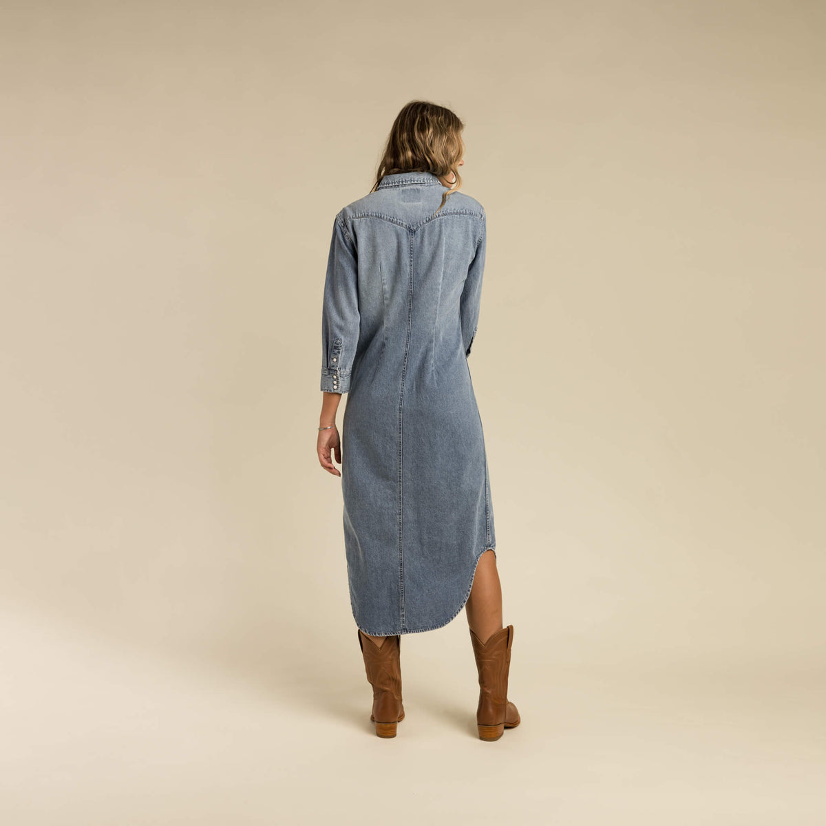 Sendero Provisions Co. The Annie Pearl Snap Shirtdress