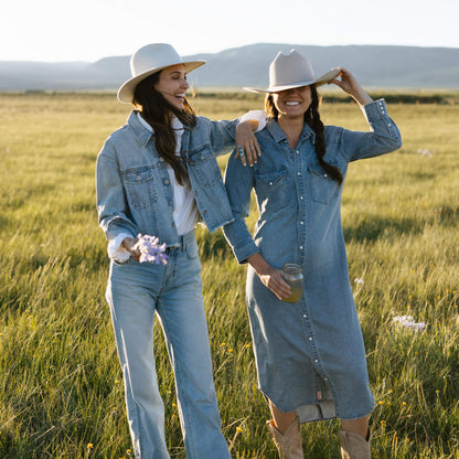 Sendero Provisions Co. The Annie Pearl Snap Shirtdress