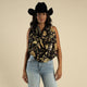 Black Floral - Black