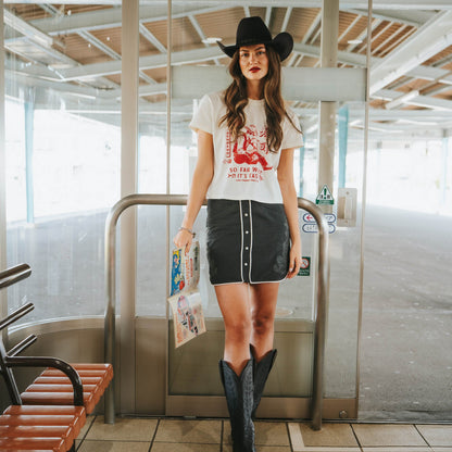 Sendero Provisions Co. Calamity Pearl Snap Skirt