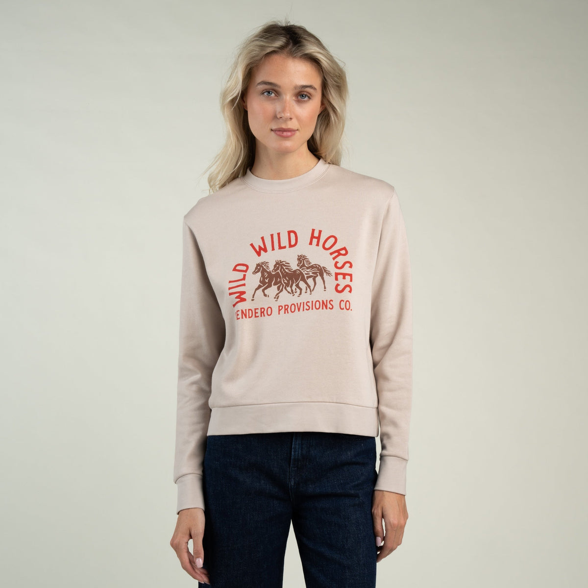 Sendero Provisions Co. Women's Wild Wild Horses Sweatshirt