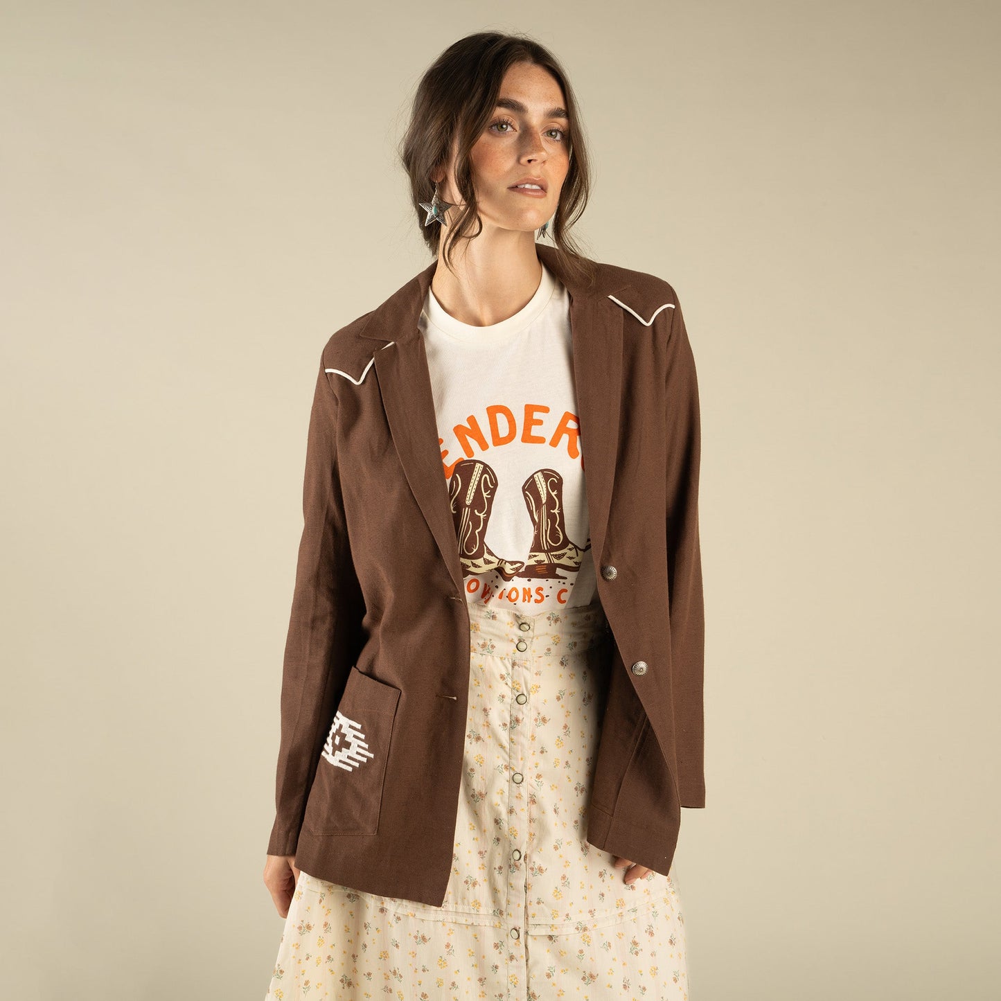 Sendero Provisions Co. The Eleanor Relaxed Western Blazer