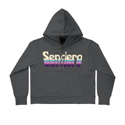 Sendero Provisions Co. Retro Logo Crop Hoodie