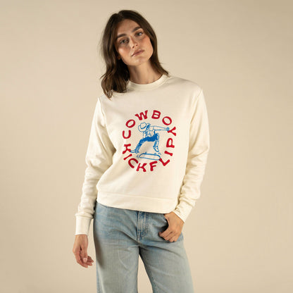 Sendero Provisions Co. Cowboy Kickflip Drop Shoulder Sweatshirt