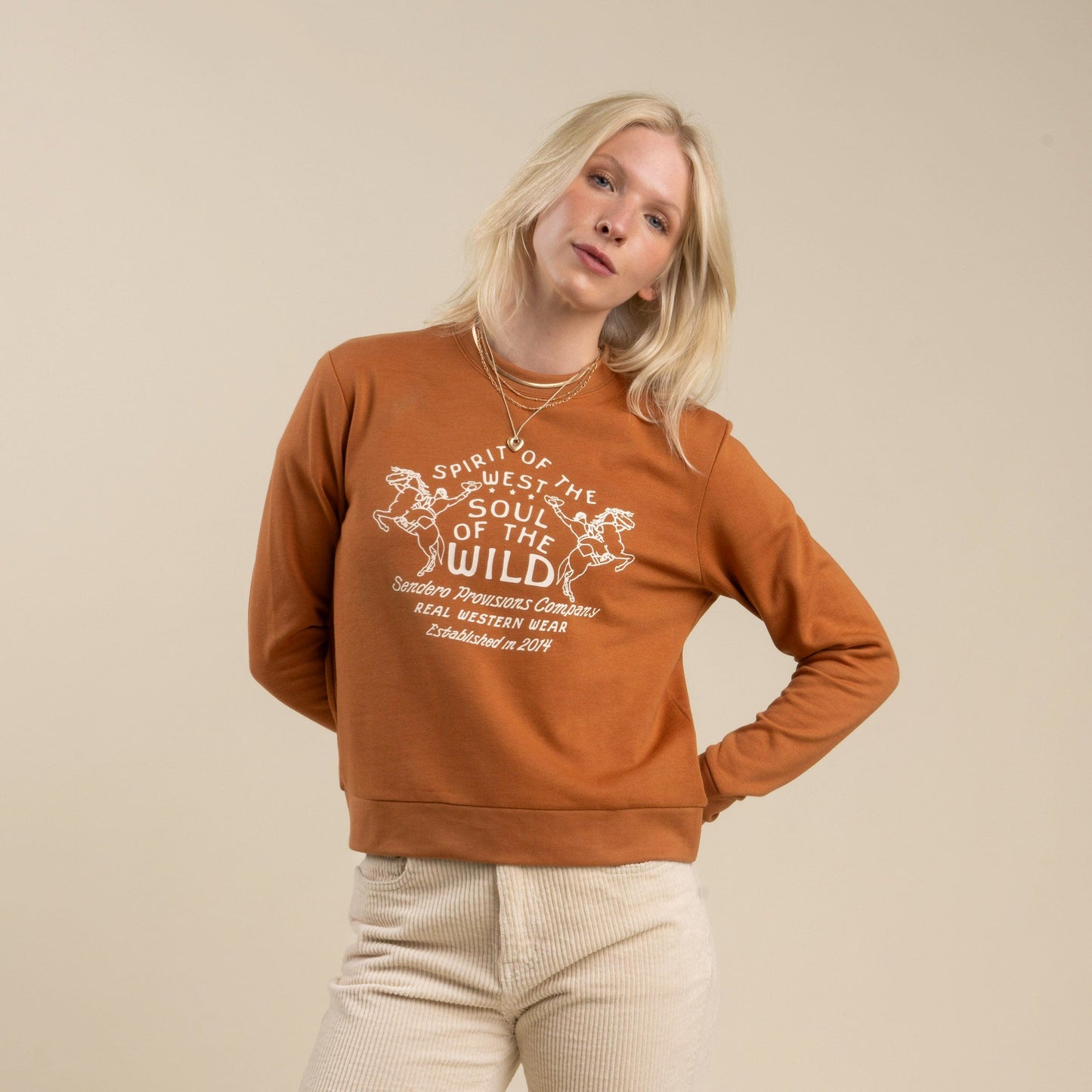 Sendero Provisions Co. Hi Ho Drop Shoulder Sweatshirt