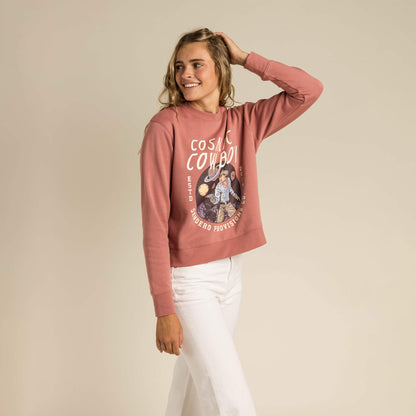 Sendero Provisions Co. Cosmic Cowboy Drop Shoulder Sweatshirt