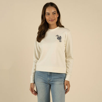 Sendero Provisions Co. We Dive Drop Shoulder Sweatshirt