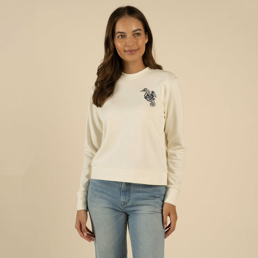 Sendero Provisions Co. We Dive Drop Shoulder Sweatshirt