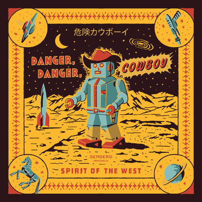 Sendero Provisions Co. Danger Cowboy Bandana