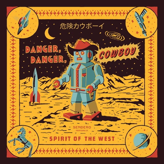 Sendero Provisions Co. Danger Cowboy Bandana