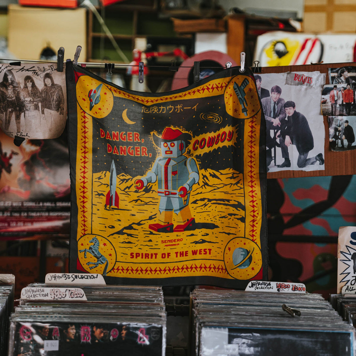 Sendero Provisions Co. Danger Cowboy Bandana