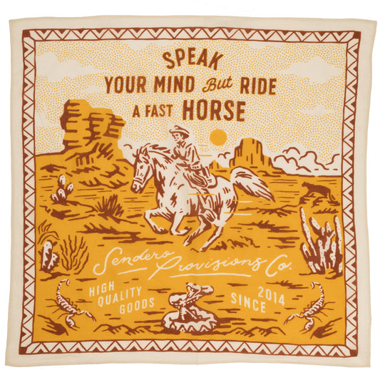Sendero Provisions Co. Fast Horse Bandana