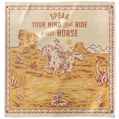 Sendero Provisions Co. Fast Horse Bandana