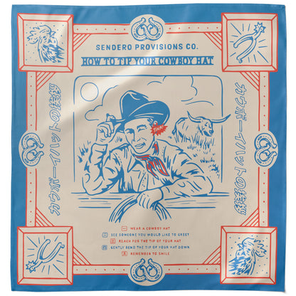 Sendero Provisions Co. Tip Your Hat Bandana