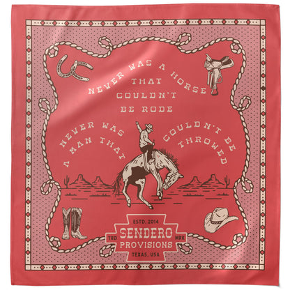 Sendero Provisions Co. Never Was a Horse Bandana