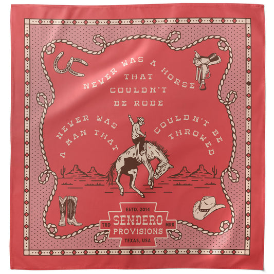 Sendero Provisions Co. Never Was a Horse Bandana