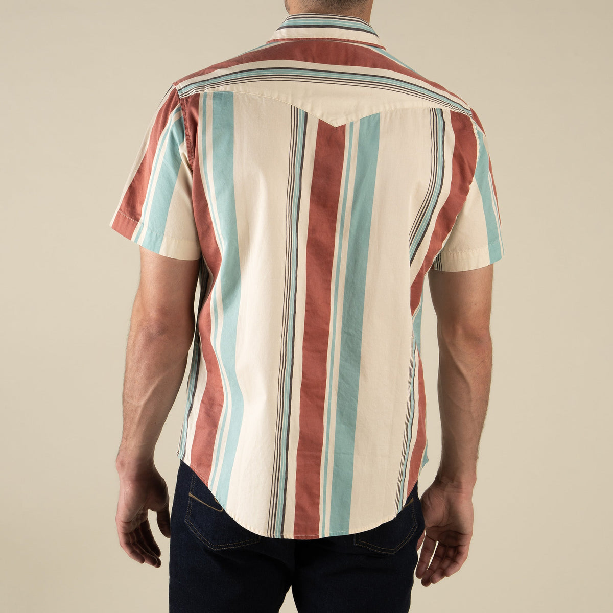Sendero Provisions Co. The Wyatt Pearl Snap Short Sleeve Print Shirt