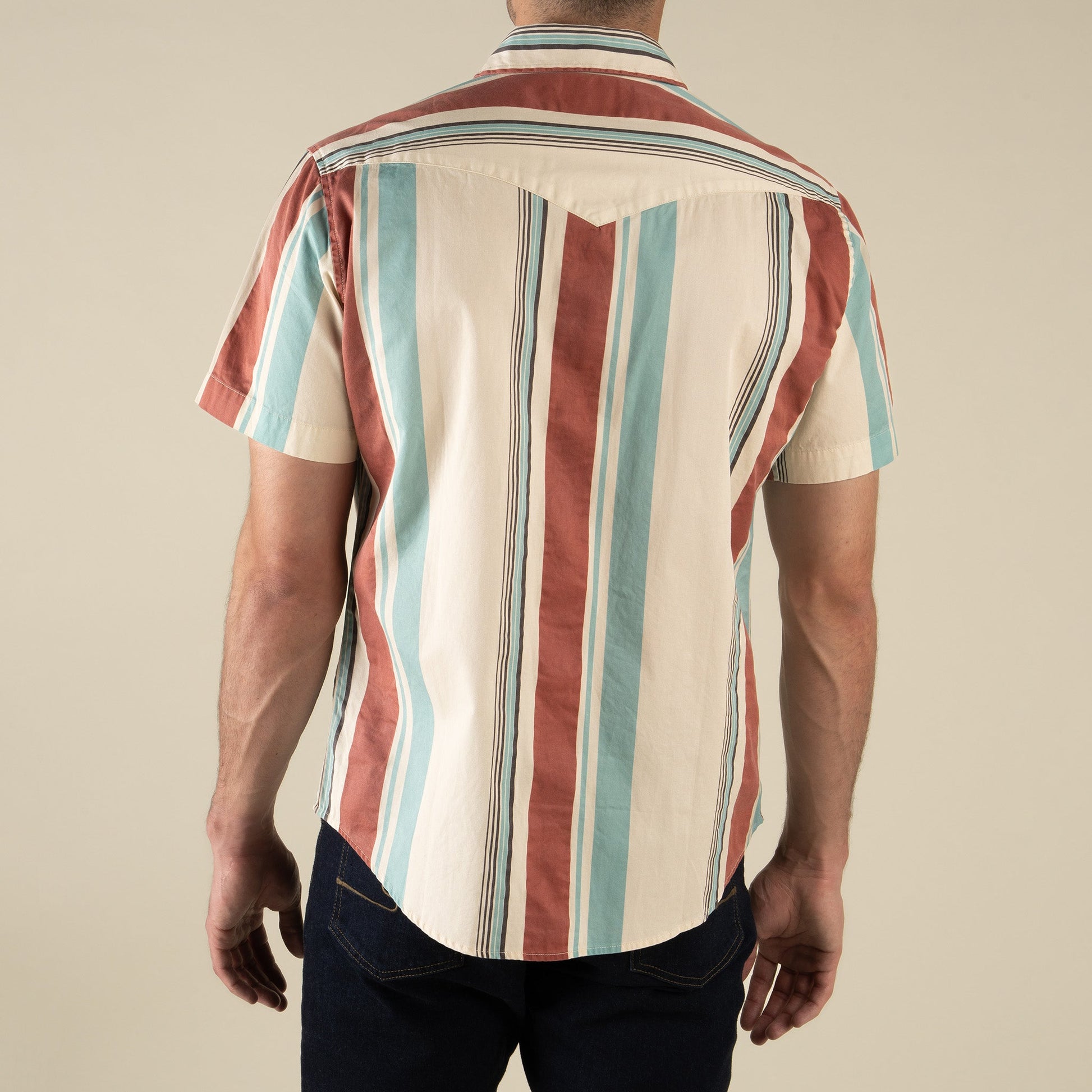 Sendero Provisions Co. The Wyatt Pearl Snap Short Sleeve Print Shirt
