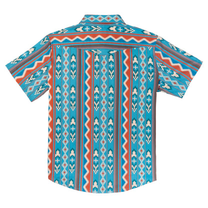 Sendero Provisions Co. The Wyatt Pearl Snap Short Sleeve Print Shirt