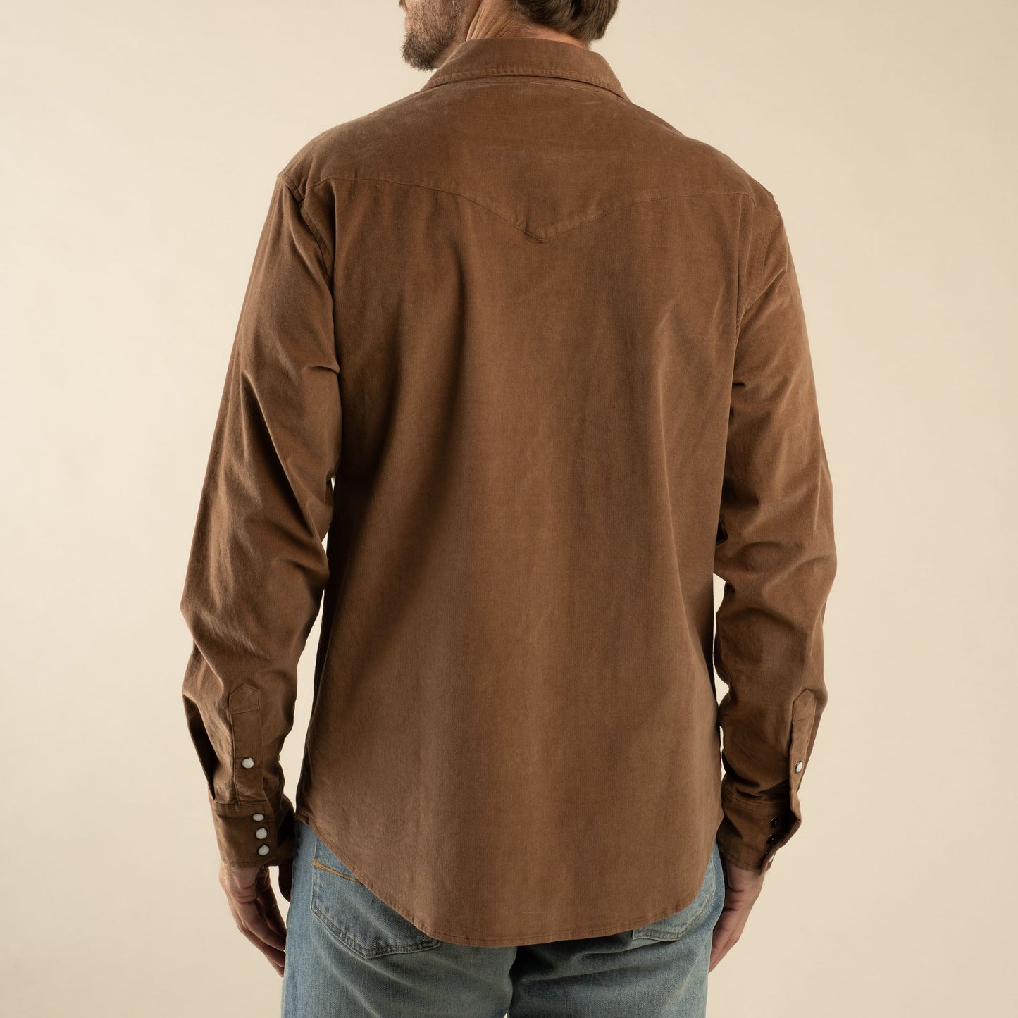 Sendero Provisions Co. The Wyatt Pearl Snap Long Sleeve Corduroy Shirt