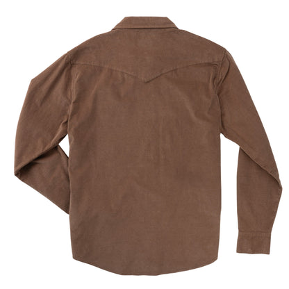 Sendero Provisions Co. The Wyatt Pearl Snap Long Sleeve Corduroy Shirt
