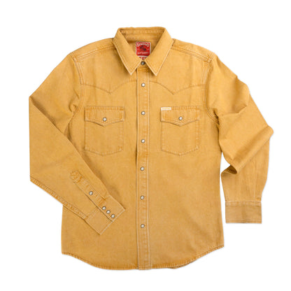 Sendero Provisions Co. The Wyatt Pearl Snap Long Sleeve Denim Shirt