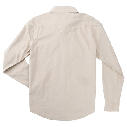 Sendero Provisions Co. The Wyatt Pearl Snap Long Sleeve Corduroy Shirt