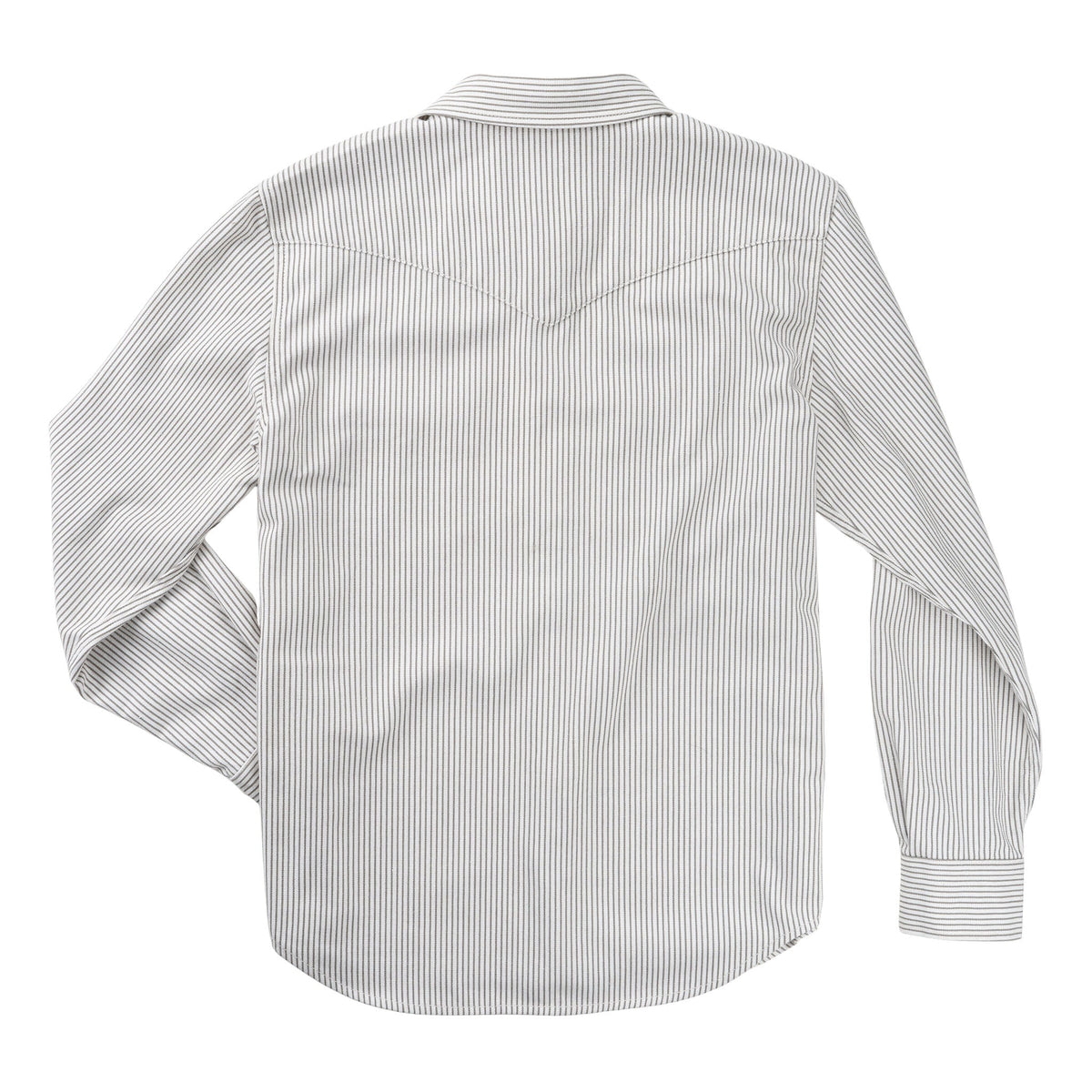 Sendero Provisions Co. The Wyatt Pearl Snap Long Sleeve Denim Shirt