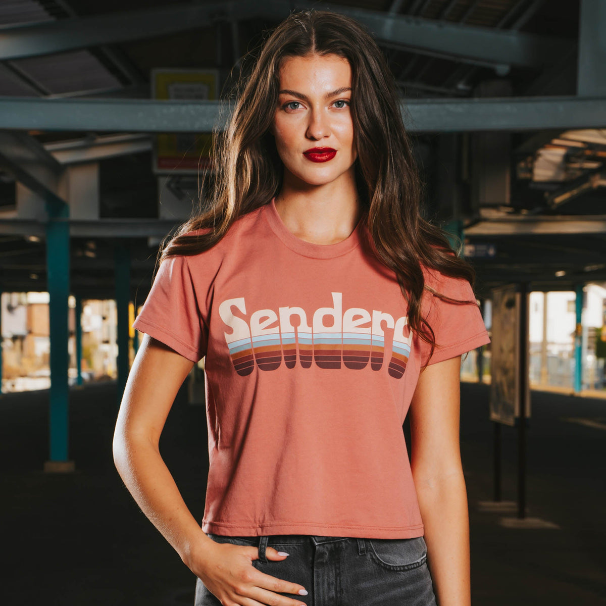 Sendero Provisions Co. Retro Logo Boxy Tee