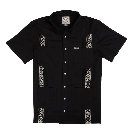Sendero Provisions Co. Caballero Guayabera Short Sleeve Shirt