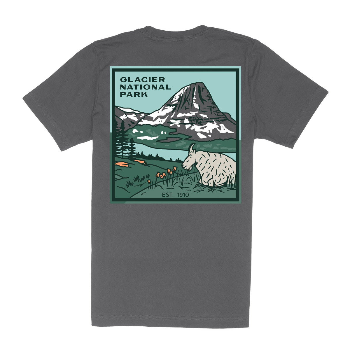 Sendero Provisions Co. Glacier National Park T-Shirt