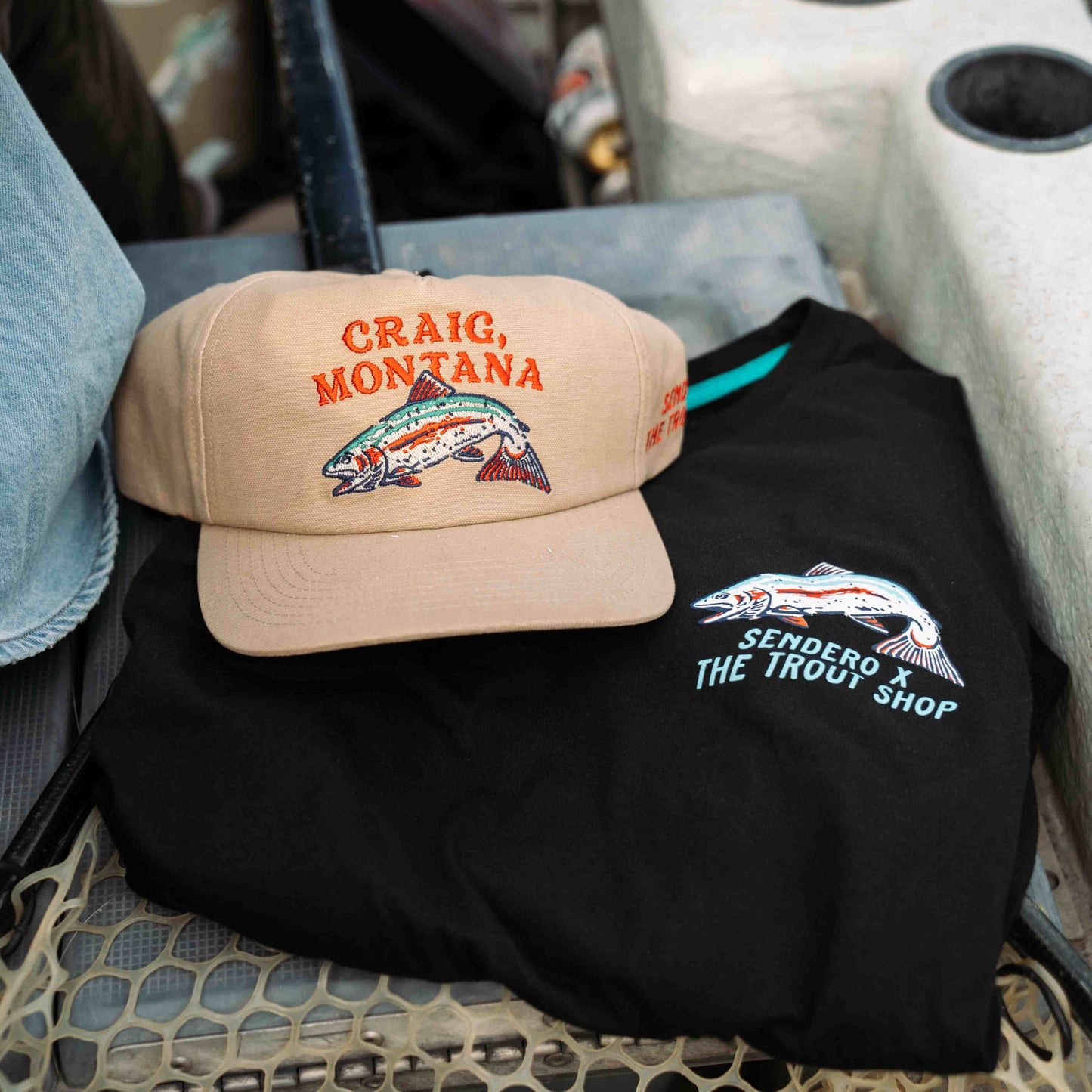 Sendero Provisions Co. Trout Shop x Sendero Craig, Montana Hat